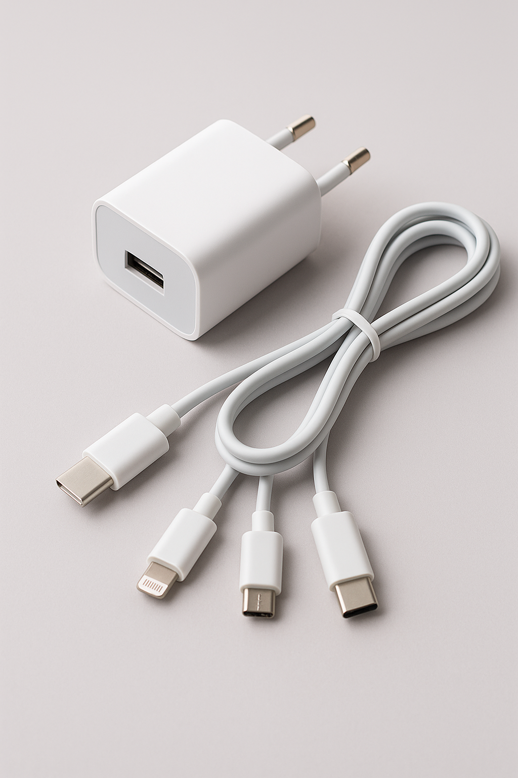 Chargeur universel + câble 3-en-1